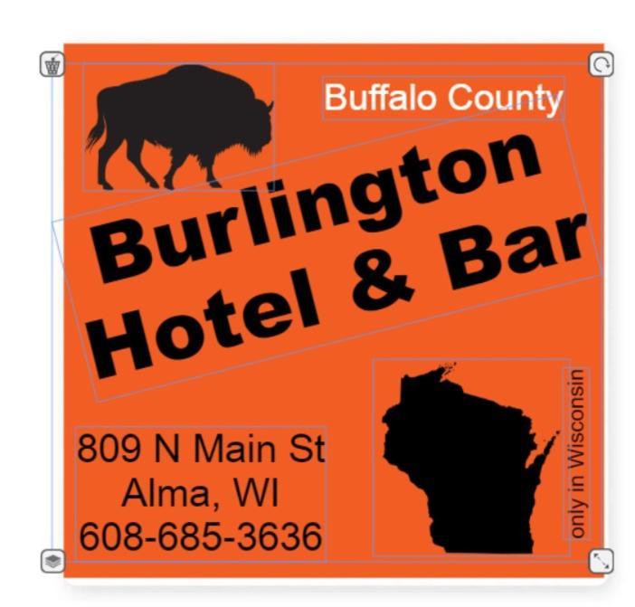 The Burlington Hotel & Bar - Alma Wi Экстерьер фото